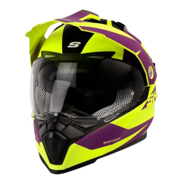 CASCO MOTO SHAFT MX-380 MULTIPROPÓSITO BLOCKED AM.N.M MR.N - Imagen 2